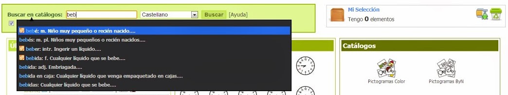 3.18 Sugerencias de palabras que comienzan por"beb"