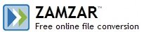Logo de Zamzar para convertir videos