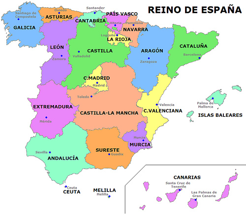 Fig.1.34. Licencia: Algunos derechos reservados por Región del Sureste Andalucía Oriental